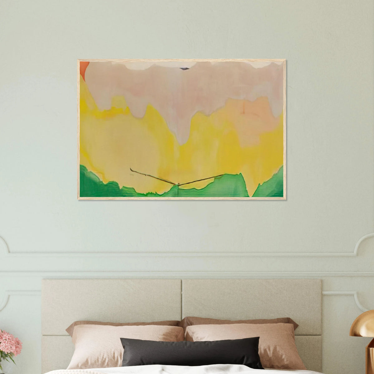 Boulevard - 1973 Framed Poster | Helen Frankenthaler Framed Prints Wall Art | Frankenthaler Helen