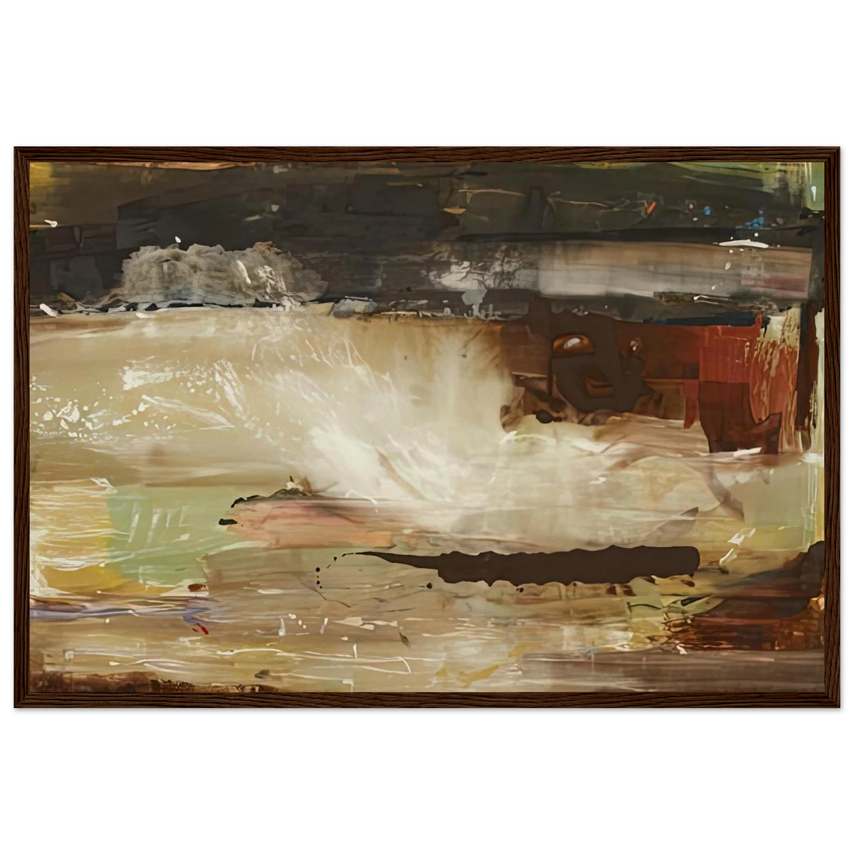 For E.M., 1981- Framed Poster | Helen Frankenthaler Framed Prints Wall Art | Frankenthaler Helen