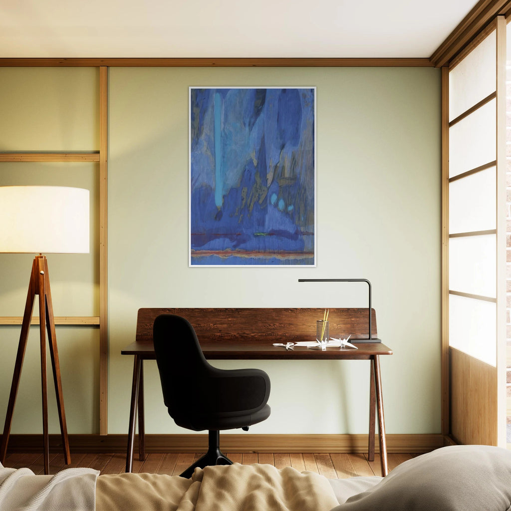 Tales of Genji III - 1998 Framed Poster | Helen Frankenthaler Framed Prints Wall Art | Frankenthaler Helen