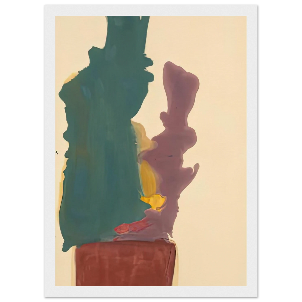 Evil Spirit, 1963- Framed Poster | Helen Frankenthaler Framed Prints Wall Art | Frankenthaler Helen