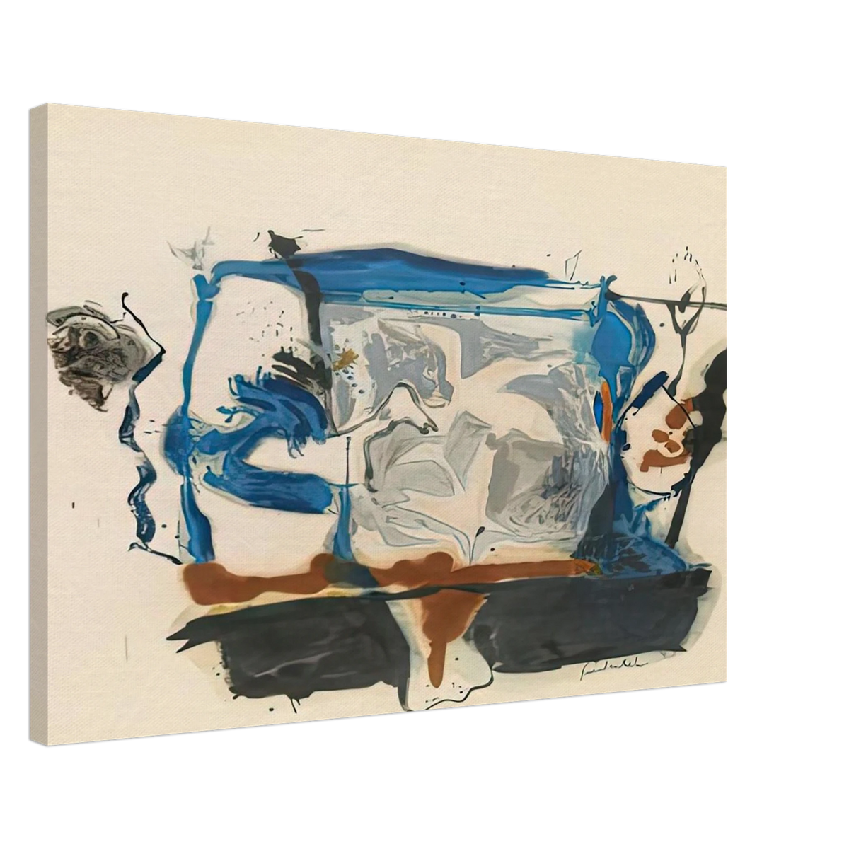 Swan Lake II, 1961- Canvas | Helen Frankenthaler Canvas | Frankenthaler Helen