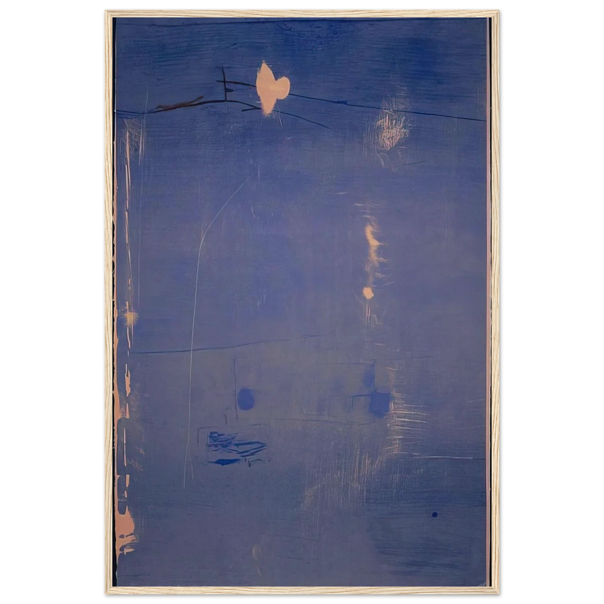 Cameo - 1980 Framed Poster | Helen Frankenthaler Framed Prints Wall Art | Frankenthaler Helen