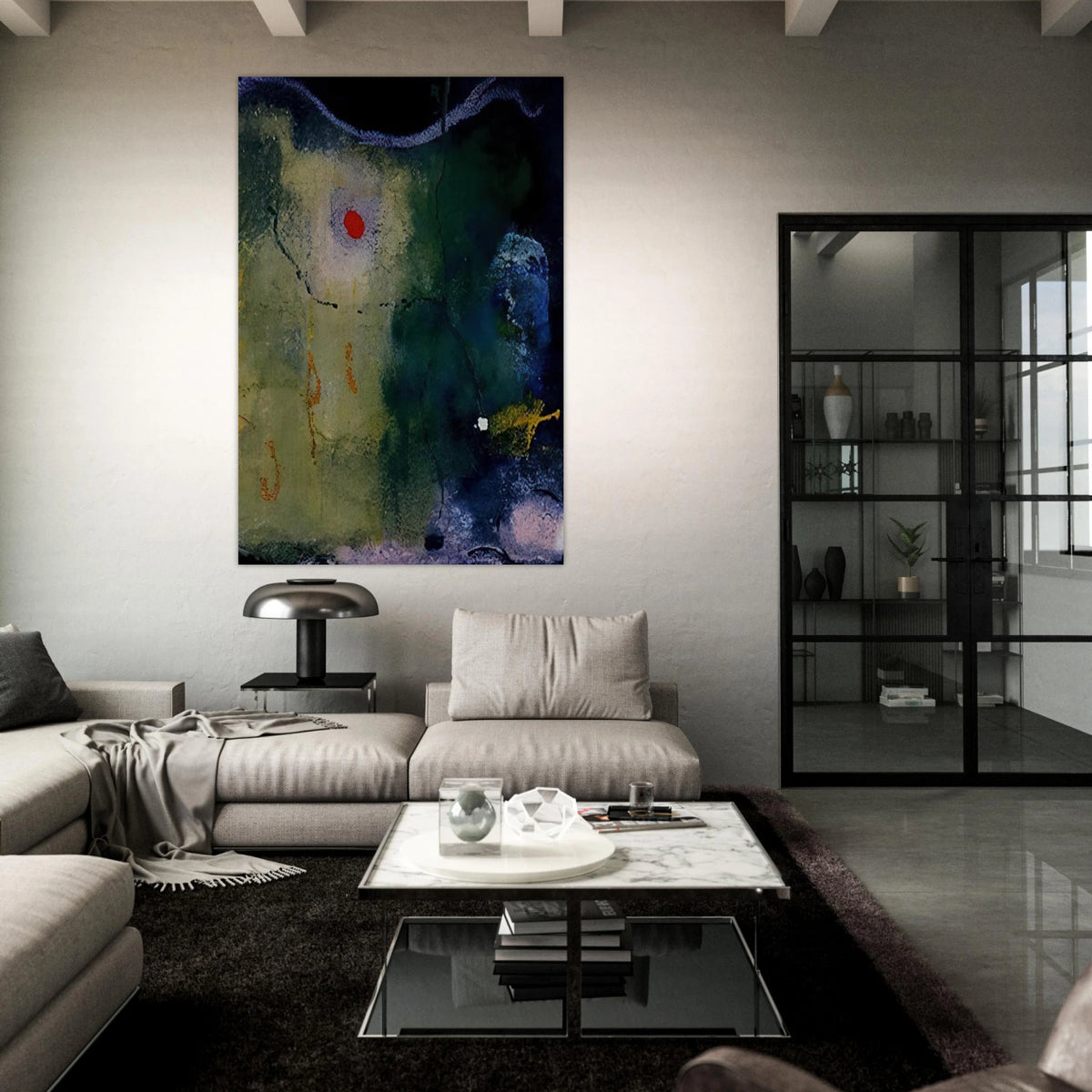 The Other Side of the Moon - 1995 Poster | Helen Frankenthaler Poster | Frankenthaler Helen