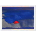 Provincetown - 1964 Framed Poster | Helen Frankenthaler Framed Prints Wall Art | Frankenthaler Helen