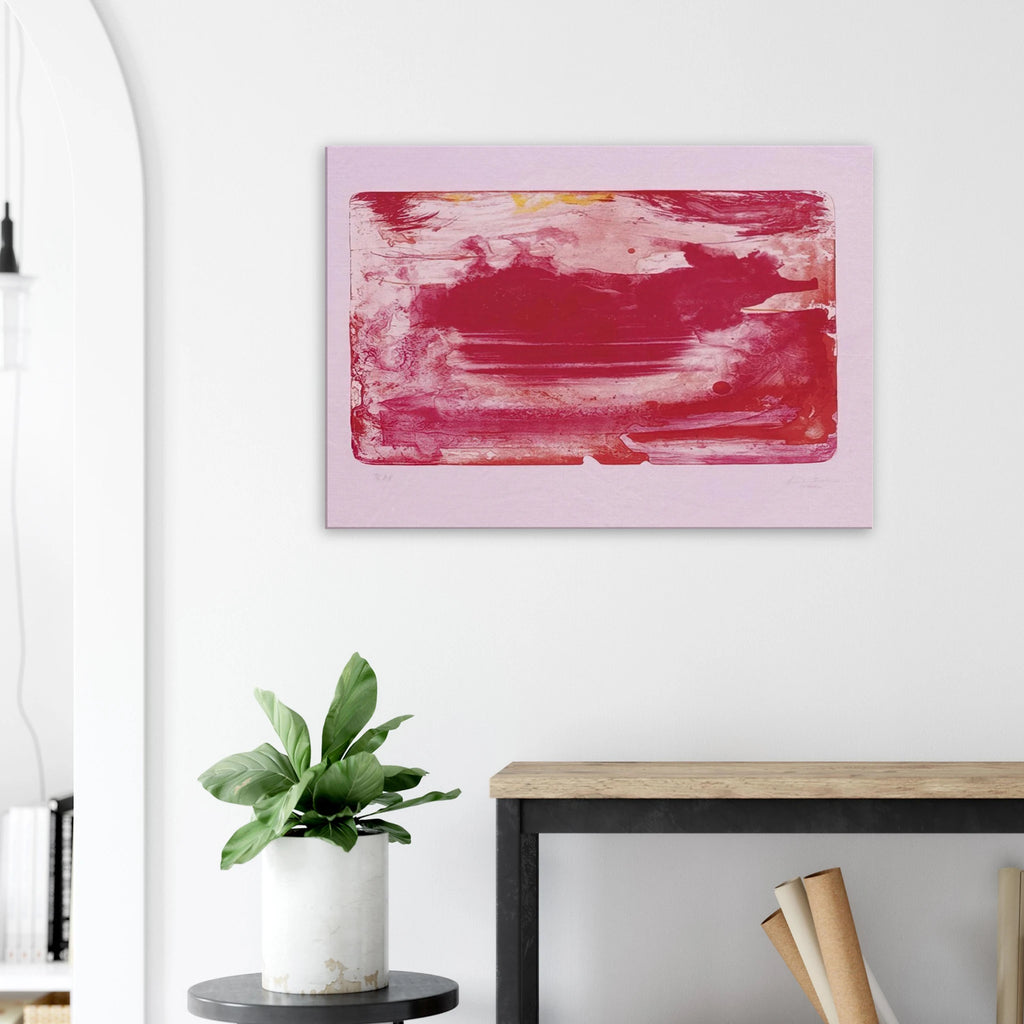 The Red Sea - 1982 Canvas | Helen Frankenthaler Canvas | Frankenthaler Helen