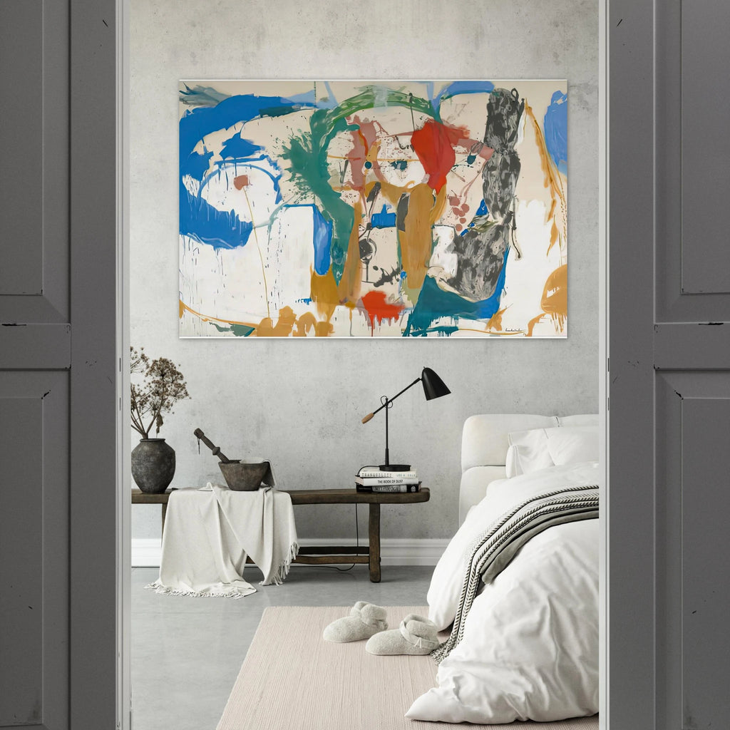Madridscape, 1959- Poster | Helen Frankenthaler Poster | Frankenthaler Helen