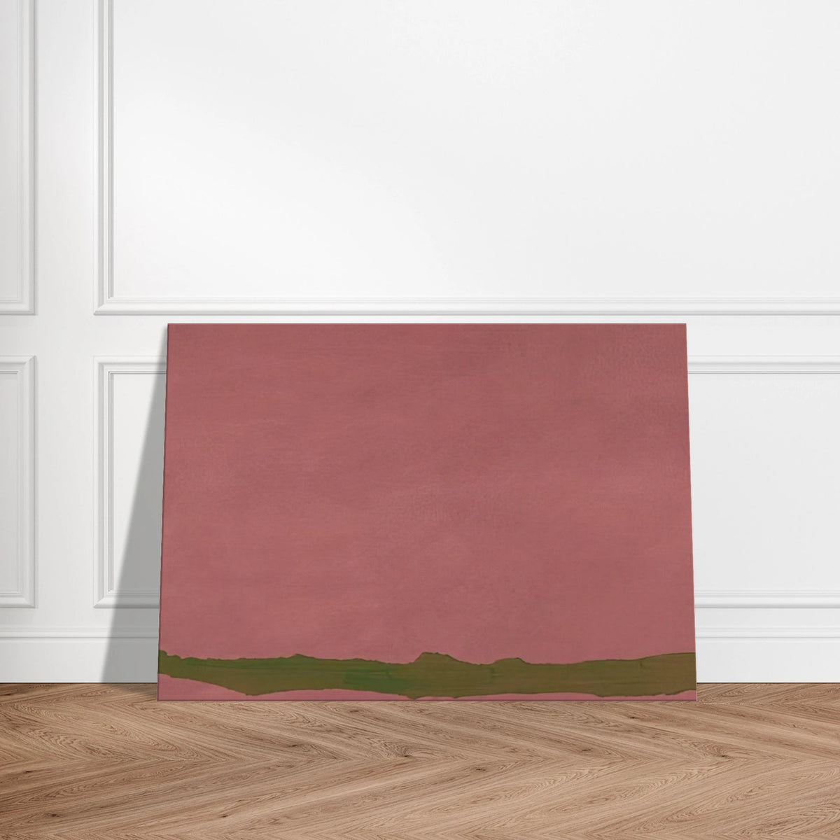 Green Likes Mauve - 1970 Canvas | Helen Frankenthaler Canvas | Frankenthaler Helen
