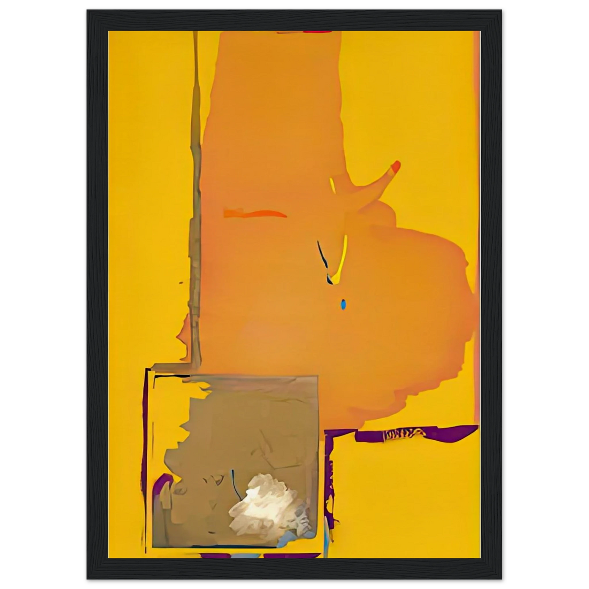 Mardi Gras, 1987- Framed Poster | Helen Frankenthaler Framed Prints Wall Art | Frankenthaler Helen
