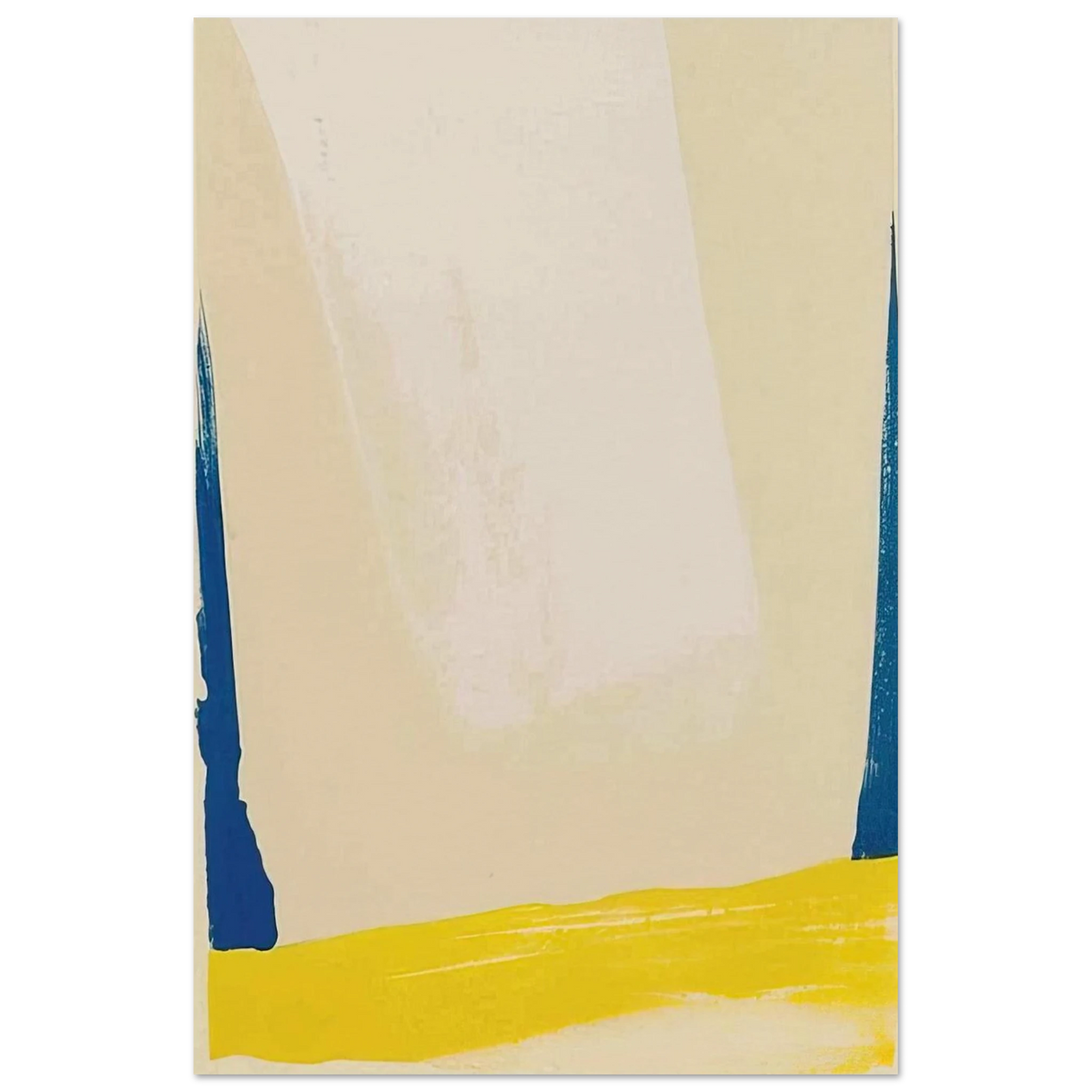 White Portal - 1967 Poster | Helen Frankenthaler Poster | Frankenthaler Helen