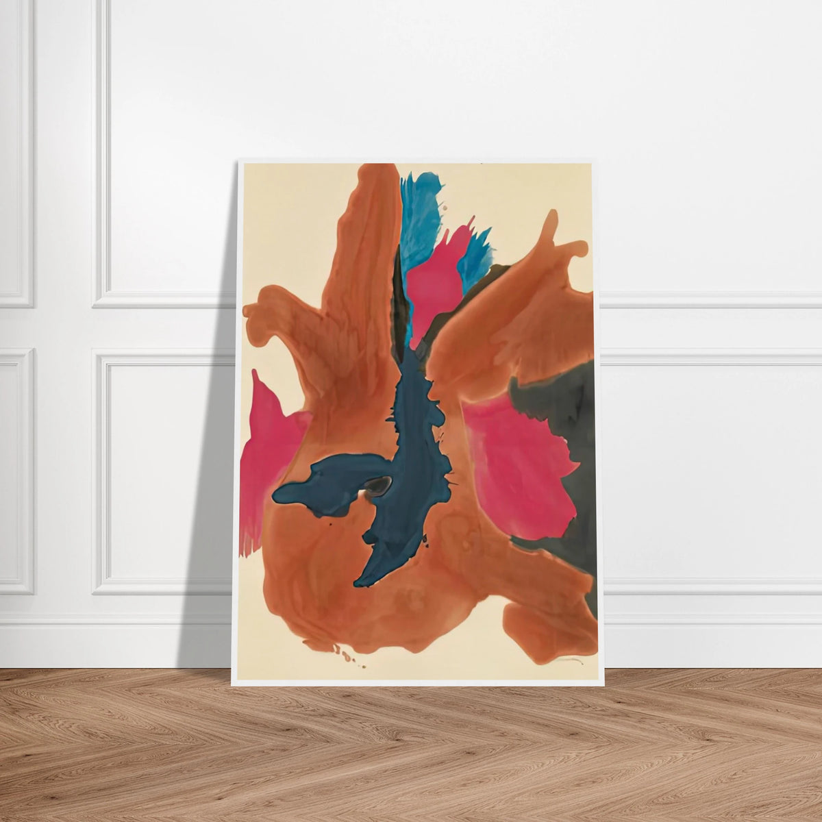 Pink Lady, 1963- Framed Poster | Helen Frankenthaler Framed Prints Wall Art | Frankenthaler Helen