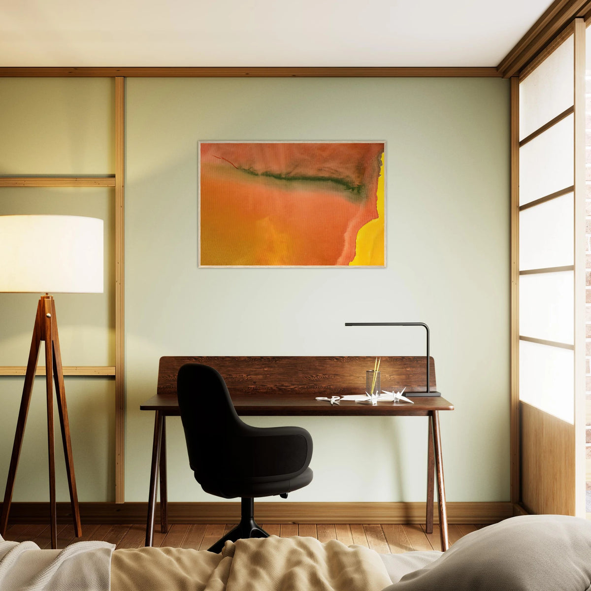 Untitled - 1973 Framed Poster | Helen Frankenthaler Framed Prints Wall Art | Frankenthaler Helen
