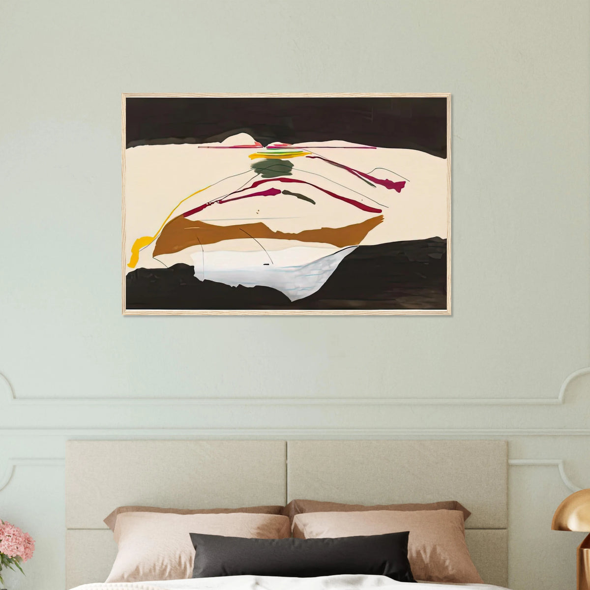 New Paths, 1973- Framed Poster | Helen Frankenthaler Framed Prints Wall Art | Frankenthaler Helen