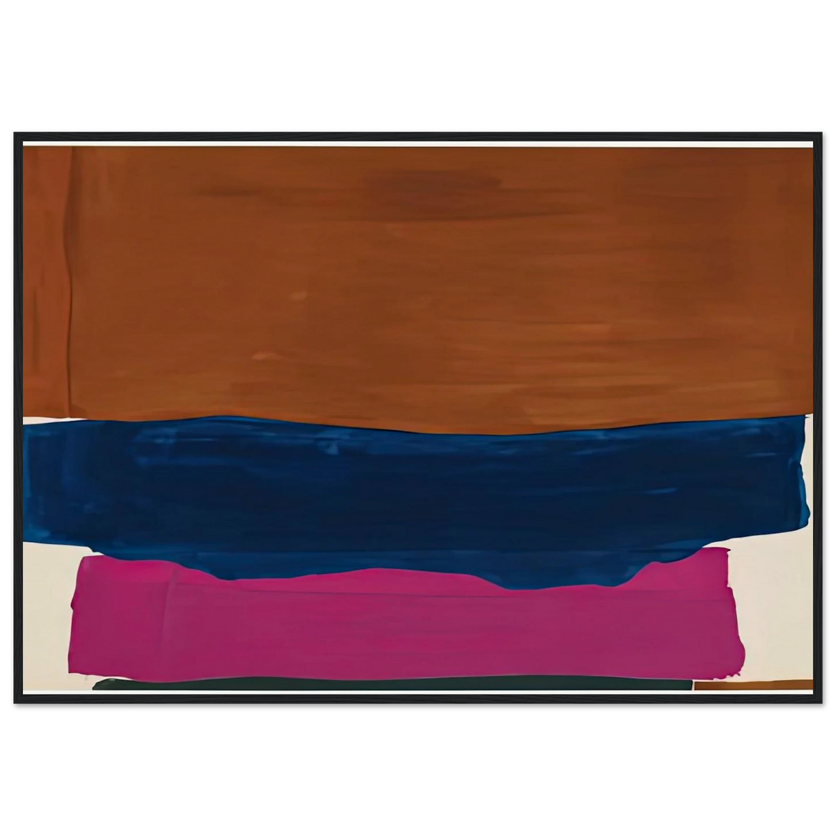 Indian Summer, 1967- Framed Poster | Helen Frankenthaler Framed Prints Wall Art | Frankenthaler Helen
