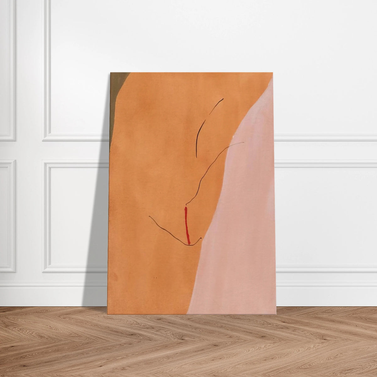 Sanguine Mood - 1971 Canvas | Helen Frankenthaler Canvas | Frankenthaler Helen
