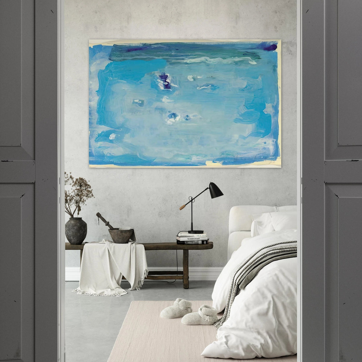 Untitled - Color Field Painting, Lyrical Abstraction Poster | Helen Frankenthaler Poster | Frankenthaler Helen