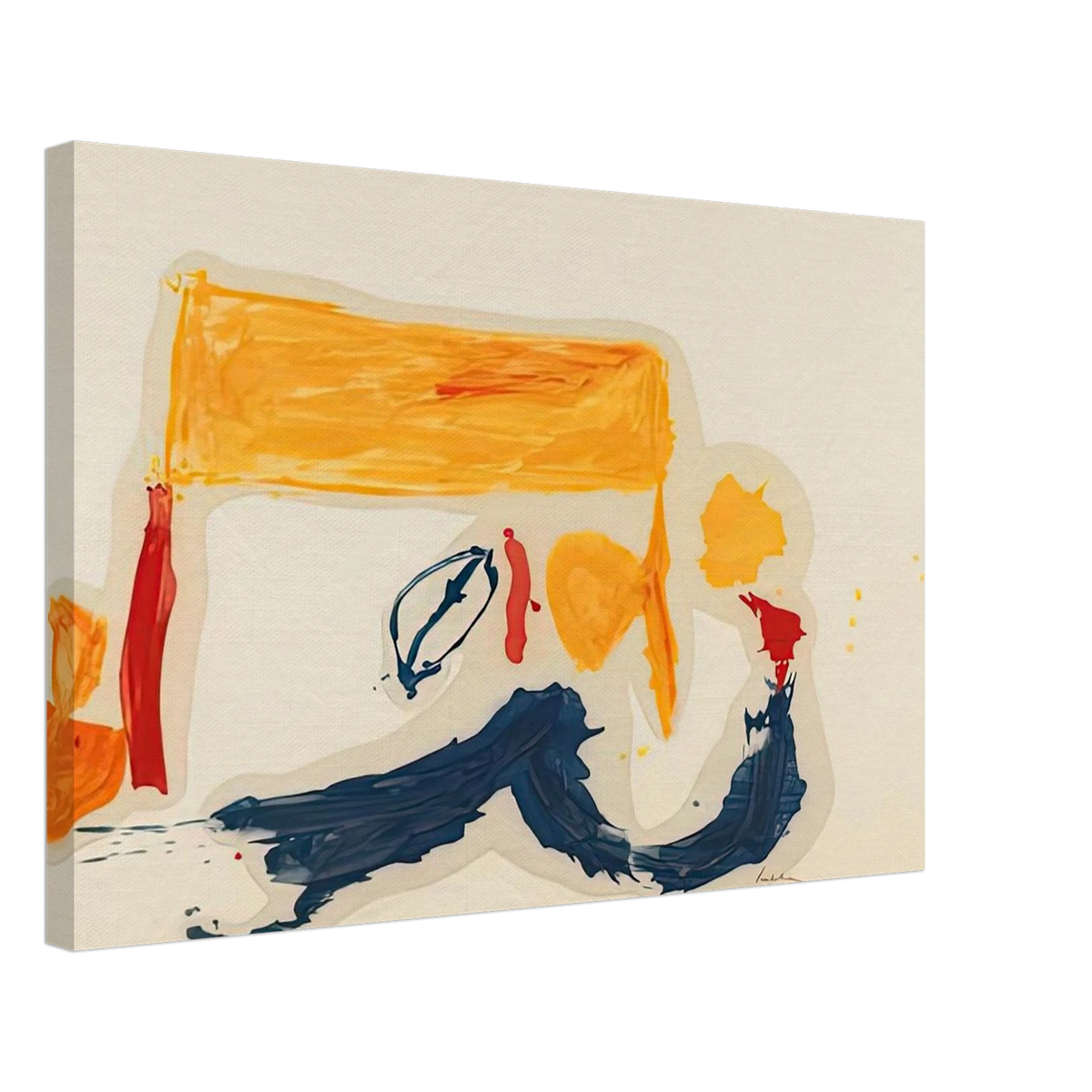 Yellow Games, 1962- Canvas | Helen Frankenthaler Canvas | Frankenthaler Helen