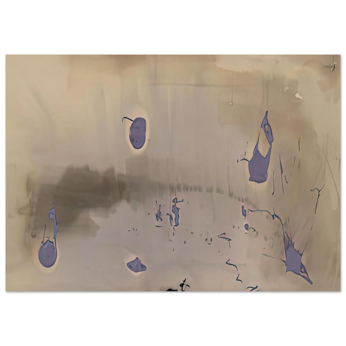 Sacrifice Decision, 1981- Poster | Helen Frankenthaler Poster | Frankenthaler Helen