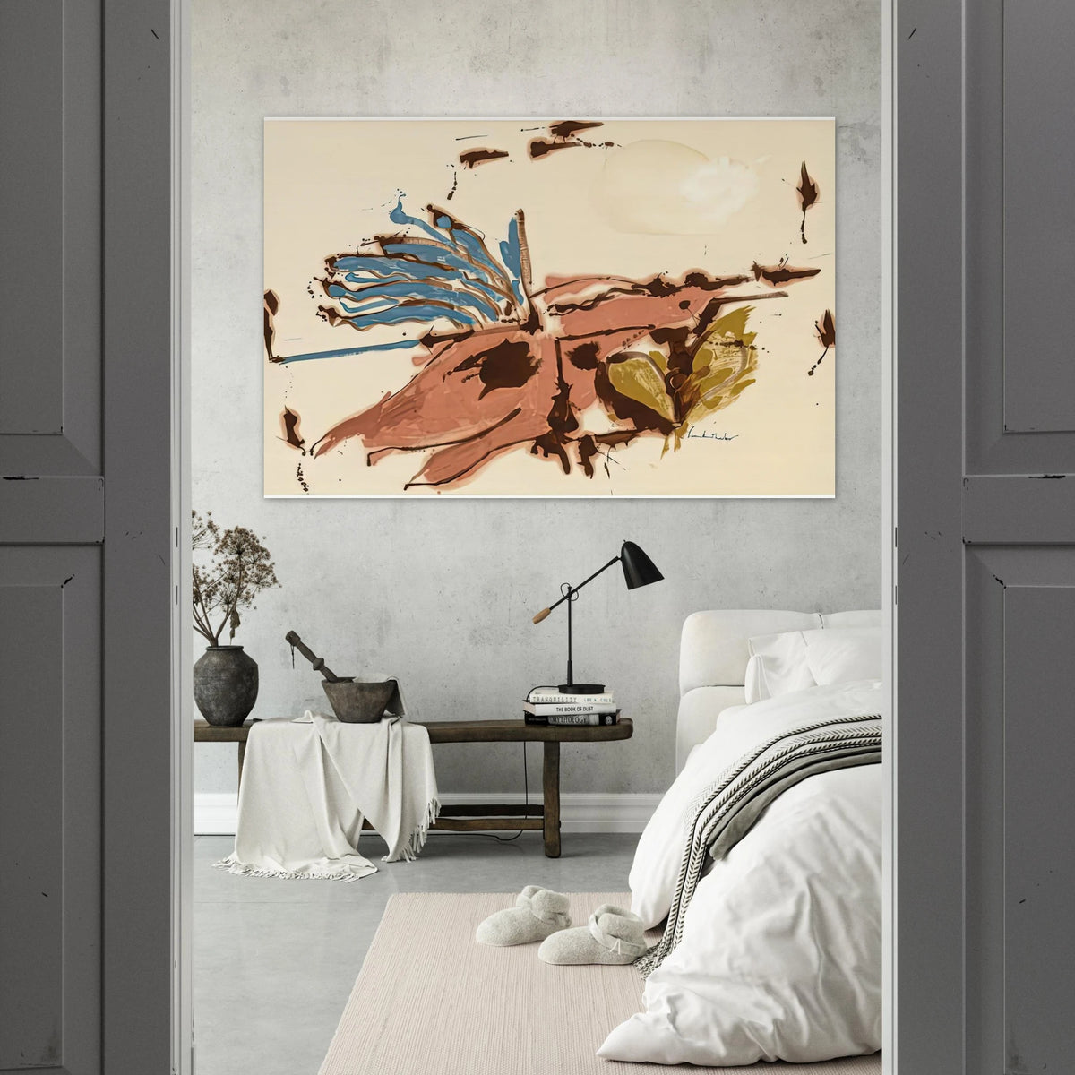 Pink Bird Figure I, 1961- Poster | Helen Frankenthaler Poster | Frankenthaler Helen