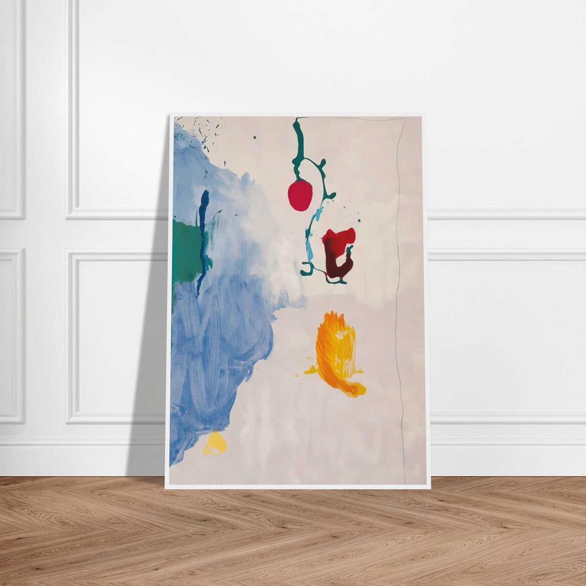 Eve - 1995 Framed Poster | Helen Frankenthaler Framed Prints Wall Art | Frankenthaler Helen