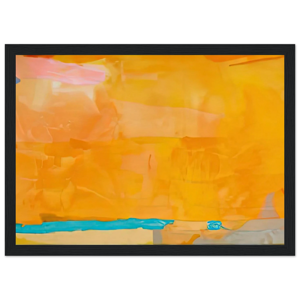 Royal Fireworks, 1975- Framed Poster | Helen Frankenthaler Framed Prints Wall Art | Frankenthaler Helen