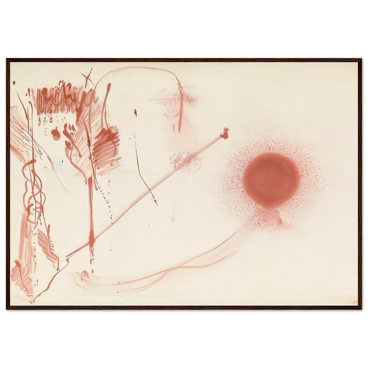 Towards a New Climate, 1957- Framed Poster | Helen Frankenthaler Framed Prints Wall Art | Frankenthaler Helen