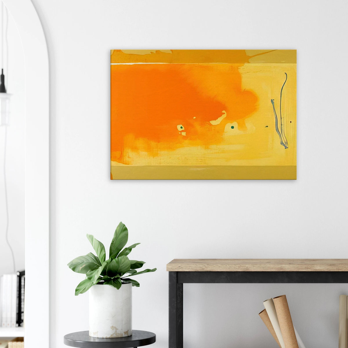 Bilbao - 1998 Canvas | Helen Frankenthaler Canvas | Frankenthaler Helen