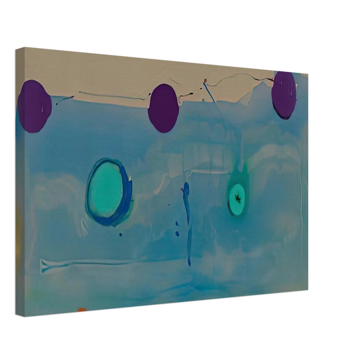 Water Shadows, 1988- Canvas | Helen Frankenthaler Canvas | Frankenthaler Helen