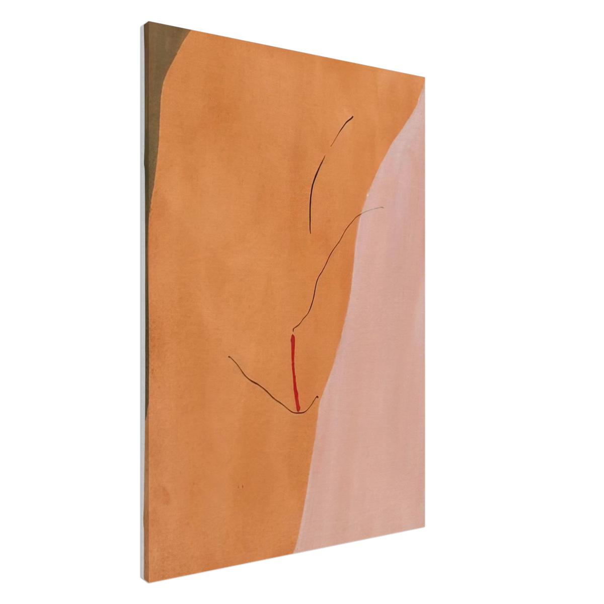 Sanguine Mood - 1971 Canvas | Helen Frankenthaler Canvas | Frankenthaler Helen
