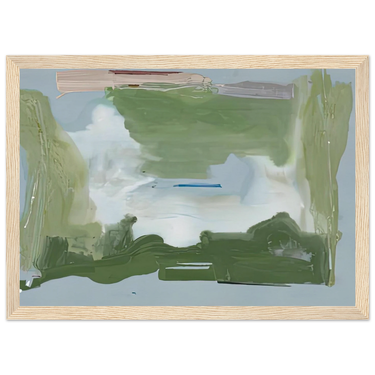 Lush Spring, 1975- Framed Poster | Helen Frankenthaler Framed Prints Wall Art | Frankenthaler Helen