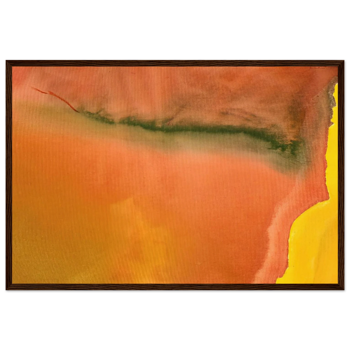 Untitled - 1973 Framed Poster | Helen Frankenthaler Framed Prints Wall Art | Frankenthaler Helen