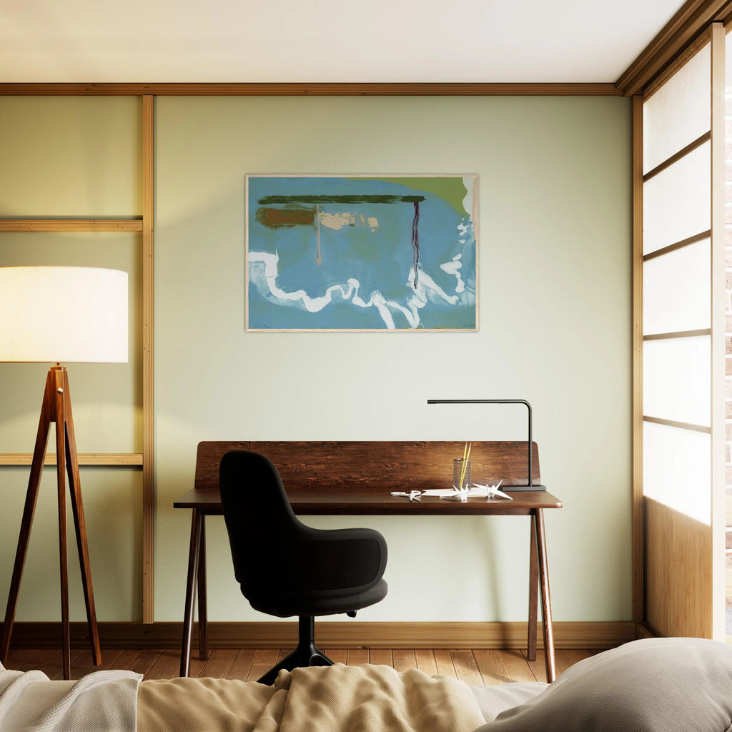 Skywriting - 1997 Framed Poster | Helen Frankenthaler Framed Prints Wall Art | Frankenthaler Helen