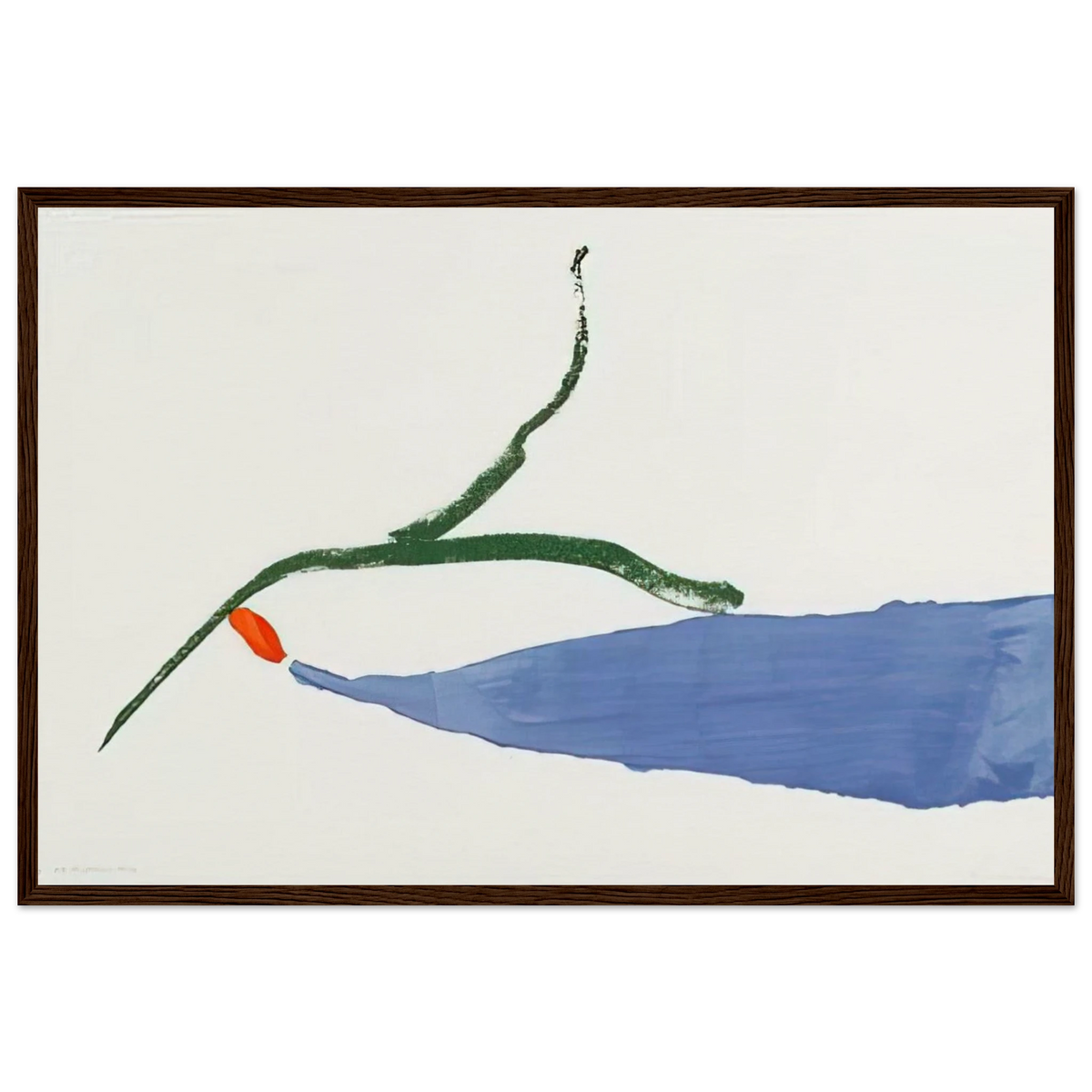A Little Zen - 1970 Framed Poster | Helen Frankenthaler Framed Prints Wall Art | Frankenthaler Helen