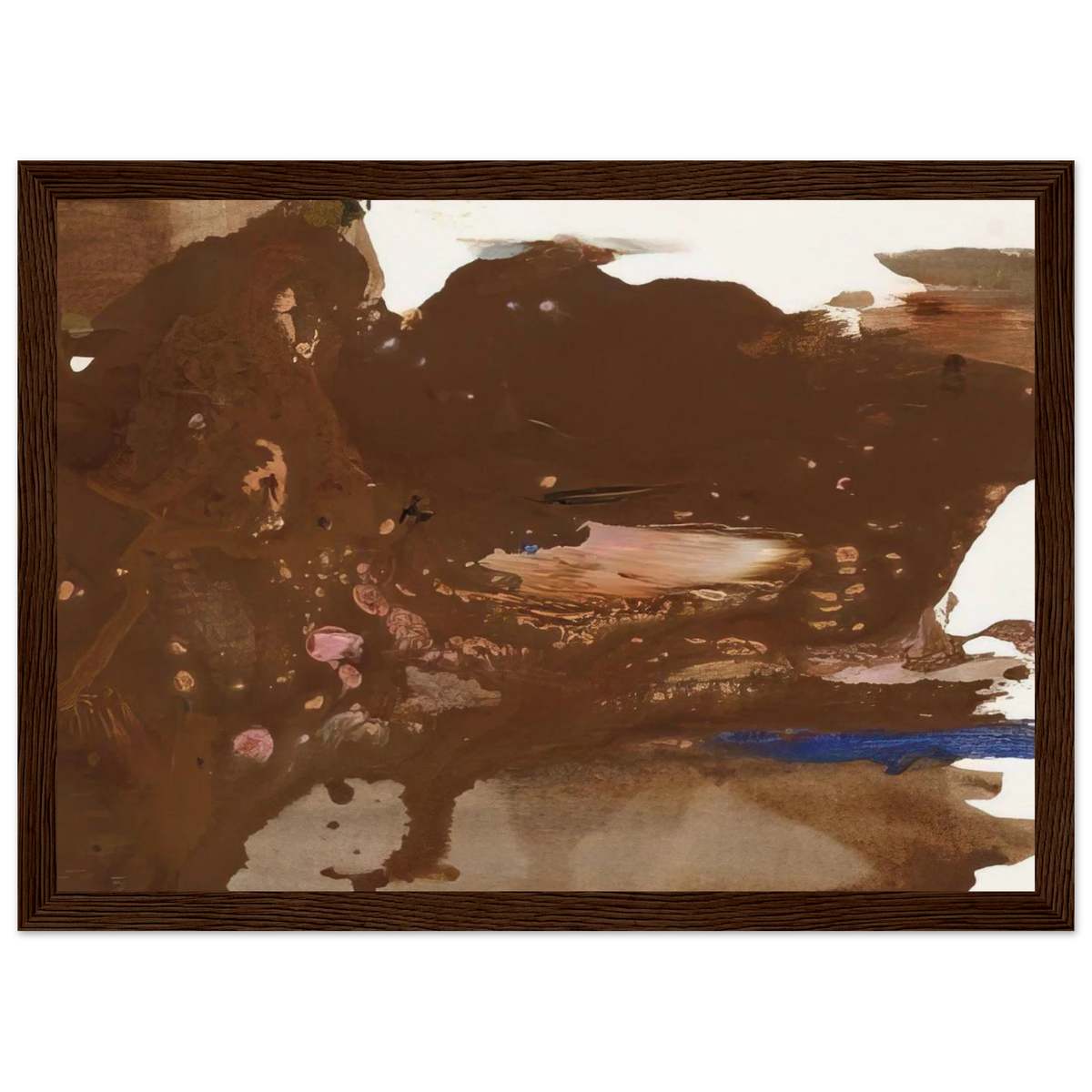 Untitled - 1978 Framed Poster | Helen Frankenthaler Framed Prints Wall Art | Frankenthaler Helen