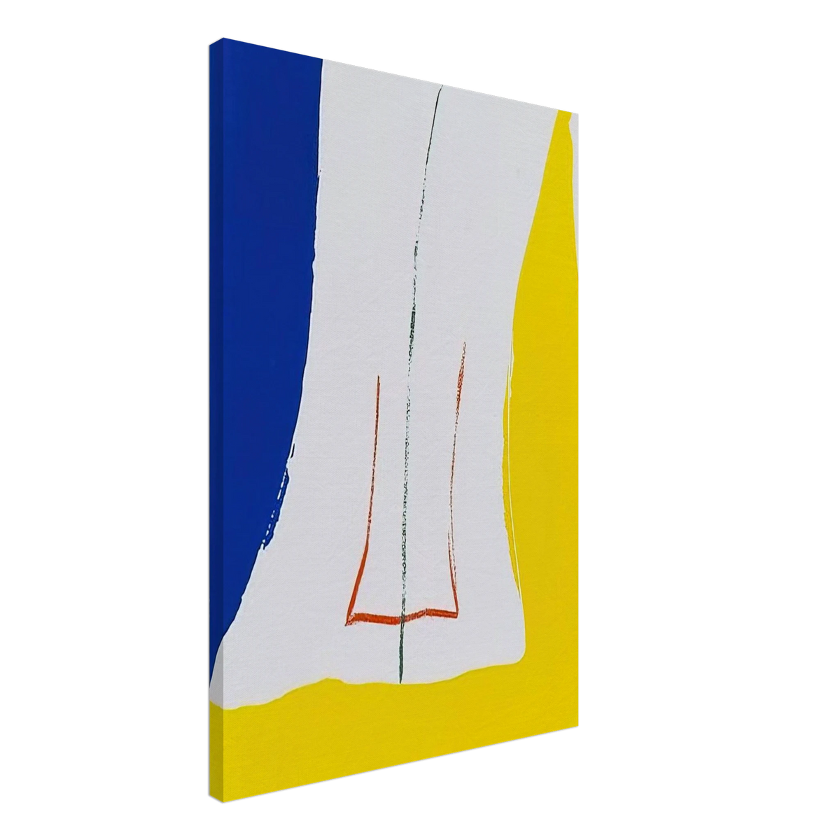 Sun Corner - 1968 Canvas | Helen Frankenthaler Canvas | Frankenthaler Helen