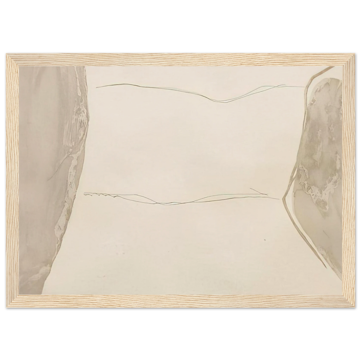 Ponti - 1973 Framed Poster | Helen Frankenthaler Framed Prints Wall Art | Frankenthaler Helen