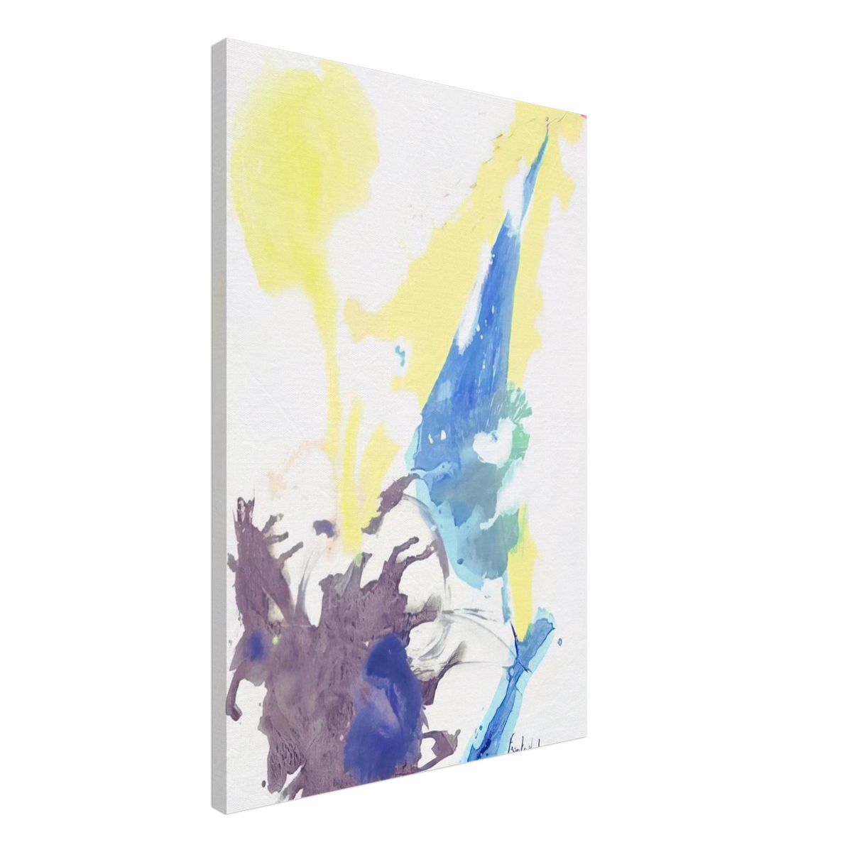 Moving Day - 1961 Canvas | Helen Frankenthaler Canvas | Frankenthaler Helen