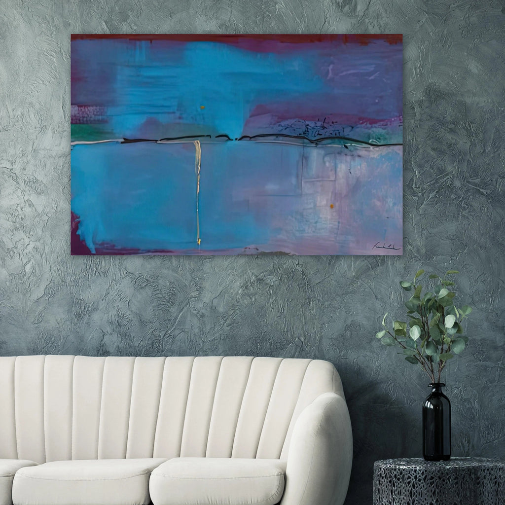 Zone Blue, 1994- Poster | Helen Frankenthaler Poster | Frankenthaler Helen