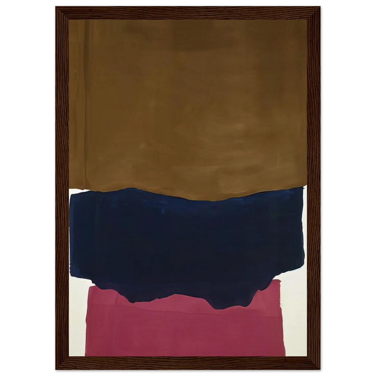 Indian Summer - 1967 Framed Poster | Helen Frankenthaler Framed Prints Wall Art | Frankenthaler Helen