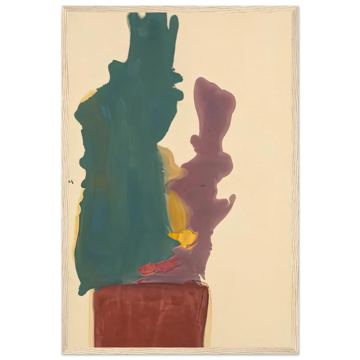 Evil Spirit, 1963- Framed Poster | Helen Frankenthaler Framed Prints Wall Art | Frankenthaler Helen