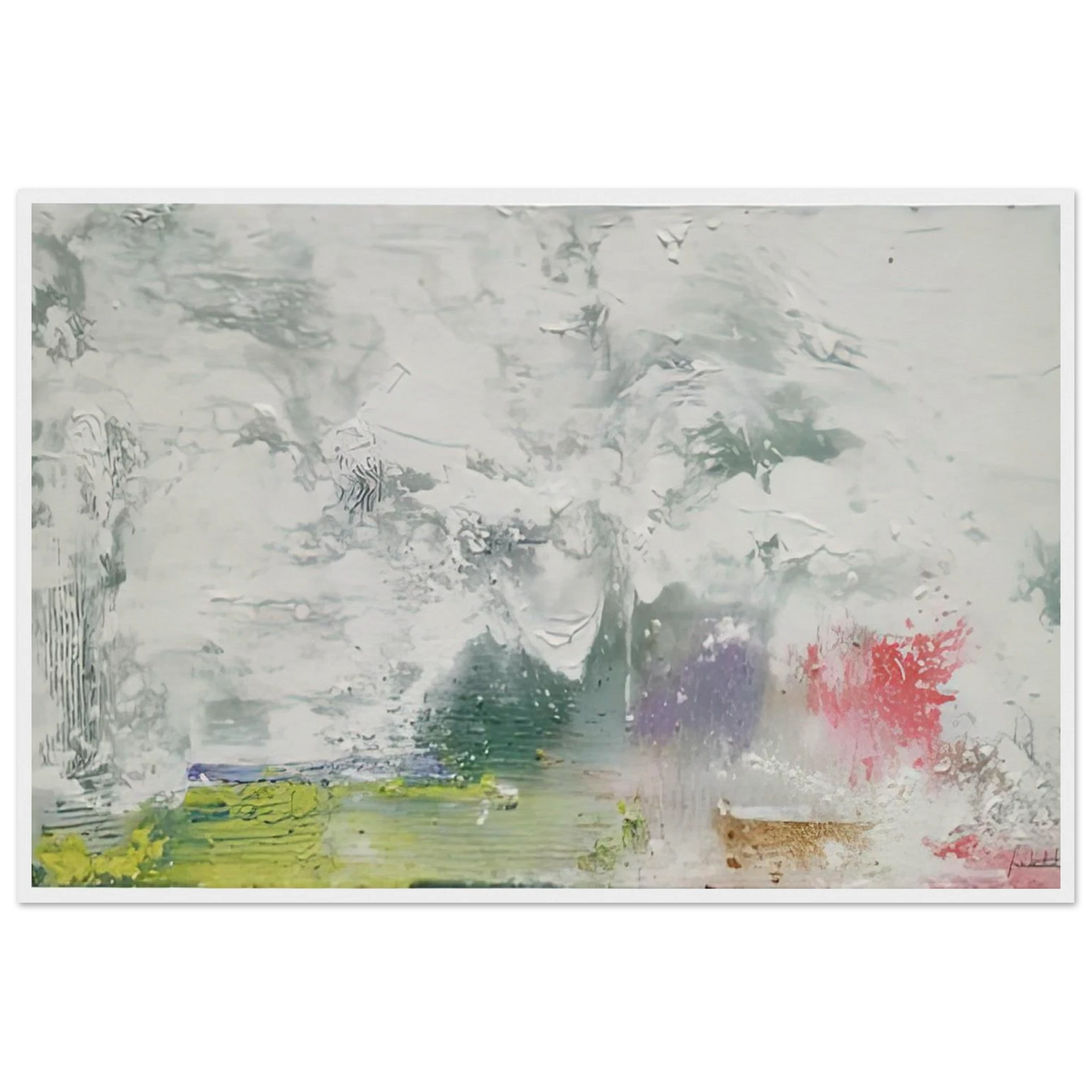Maelstrom, 1992- Framed Poster | Helen Frankenthaler Framed Prints Wall Art | Frankenthaler Helen