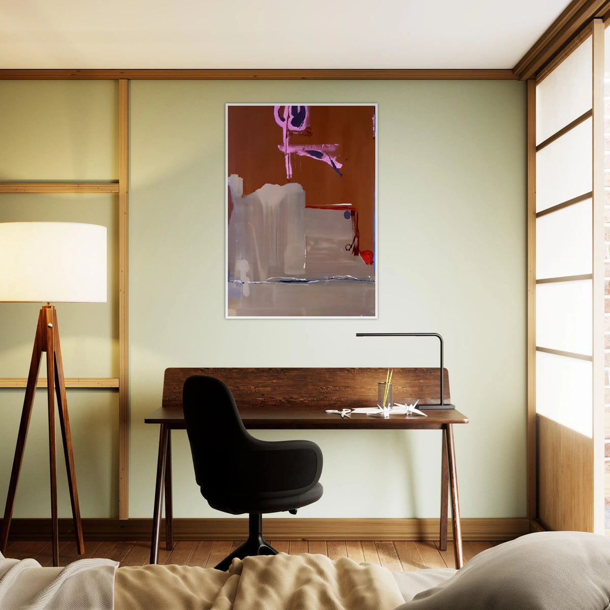 Captain s Watch - 1986 Framed Poster | Helen Frankenthaler Framed Prints Wall Art | Frankenthaler Helen