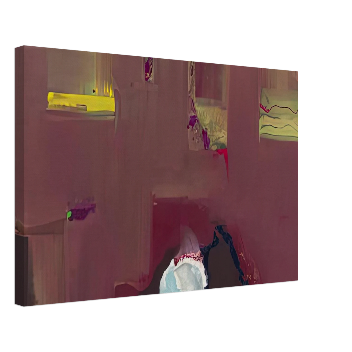 Yin Yang, 1990- Canvas | Helen Frankenthaler Canvas | Frankenthaler Helen