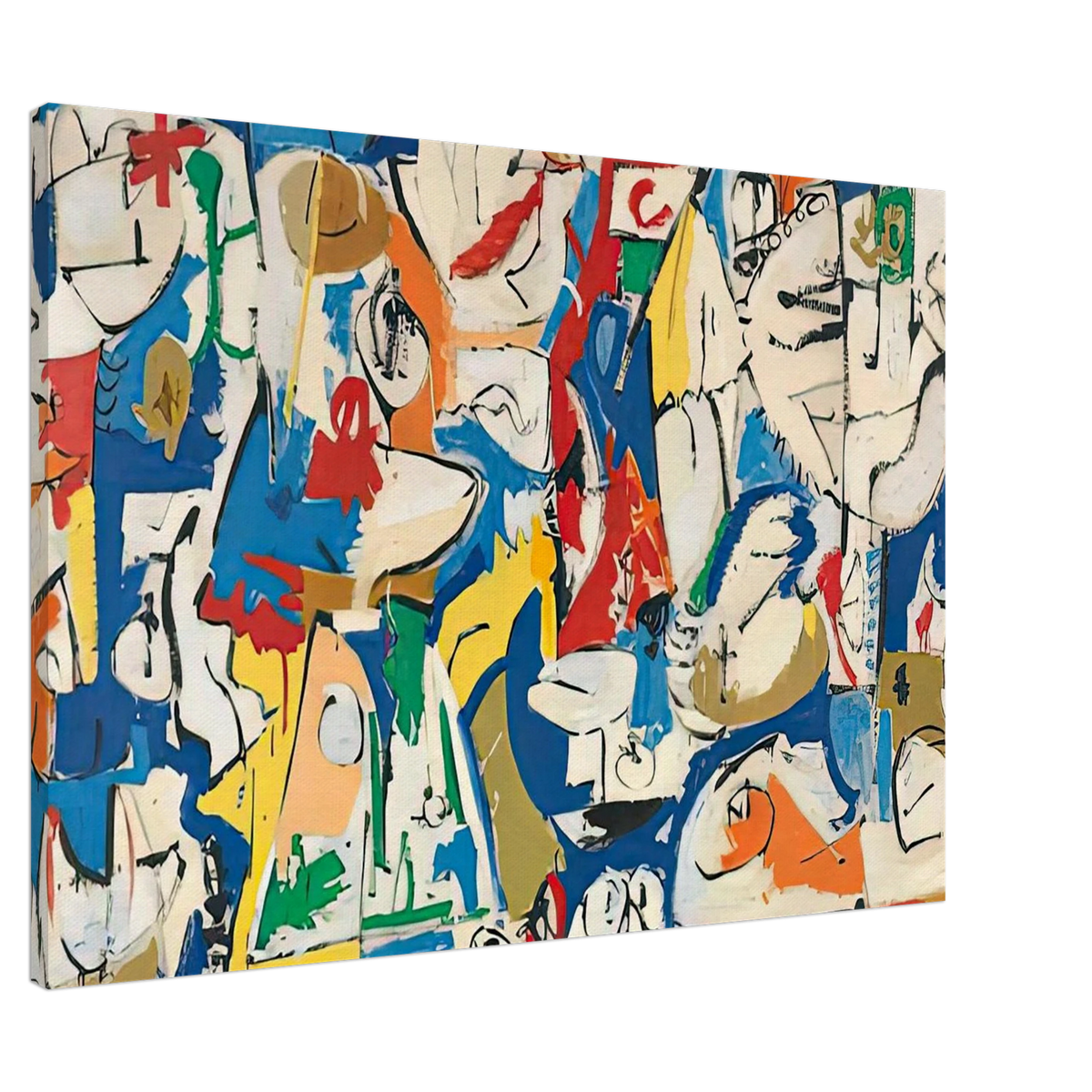The Jugglers, 1951- Canvas | Helen Frankenthaler Canvas | Frankenthaler Helen