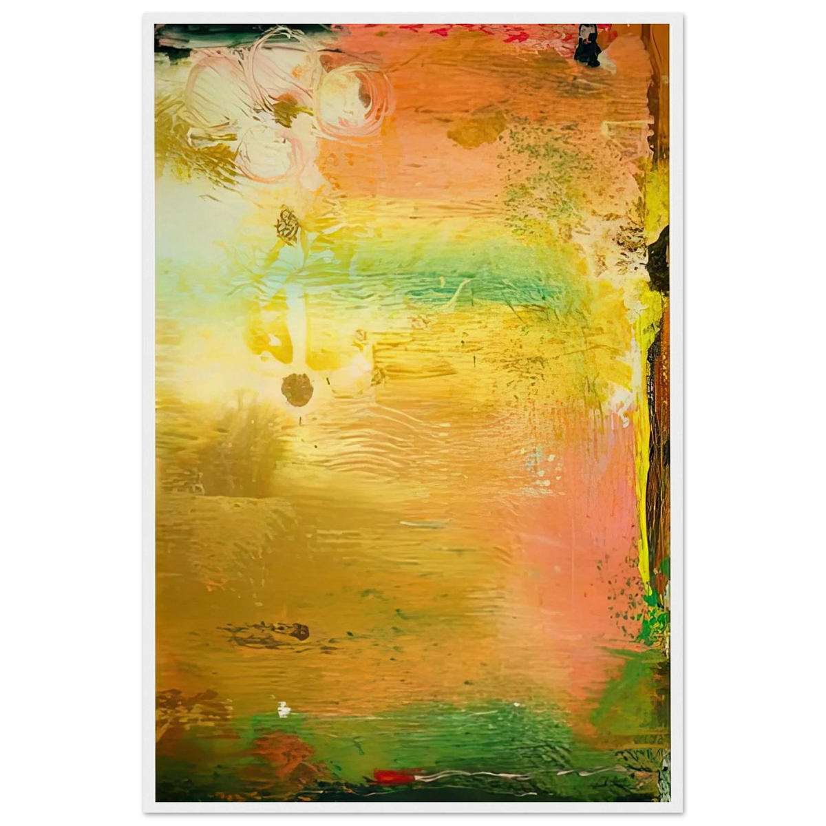 Fantasy Garden, 1992- Framed Poster | Helen Frankenthaler Framed Prints Wall Art | Frankenthaler Helen