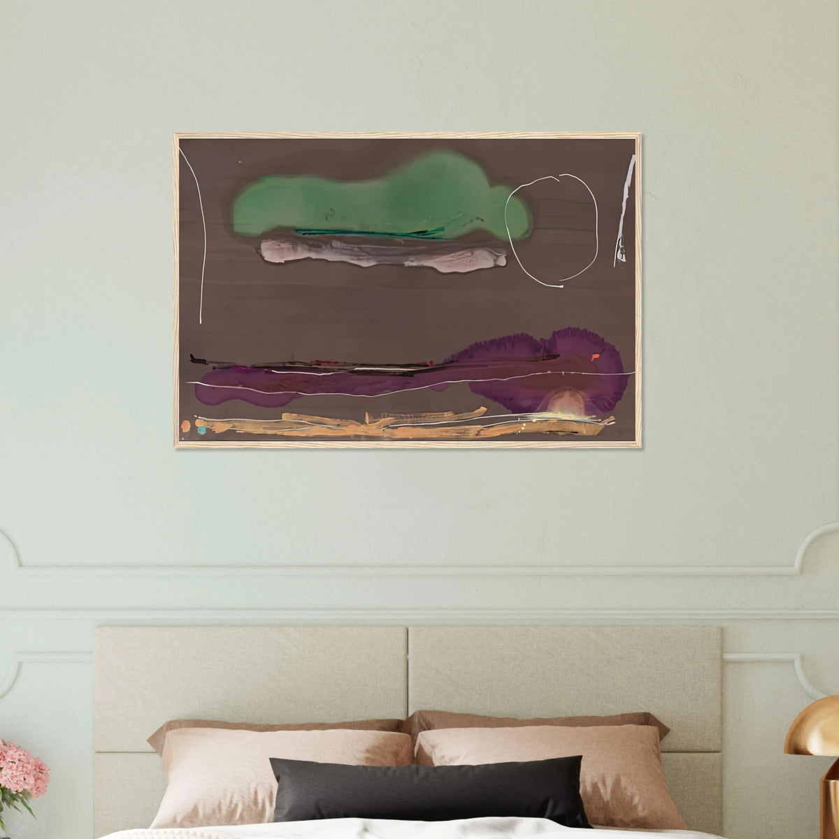 Madrid, 1984- Framed Poster | Helen Frankenthaler Framed Prints Wall Art | Frankenthaler Helen
