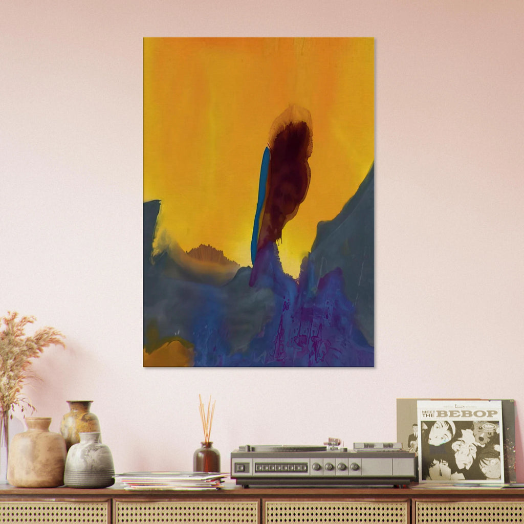 Glow II - 1968 Canvas | Helen Frankenthaler Canvas | Frankenthaler Helen