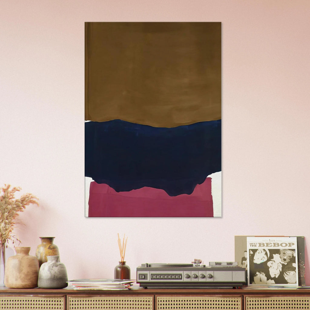 Indian Summer - 1967 Canvas | Helen Frankenthaler Canvas | Frankenthaler Helen