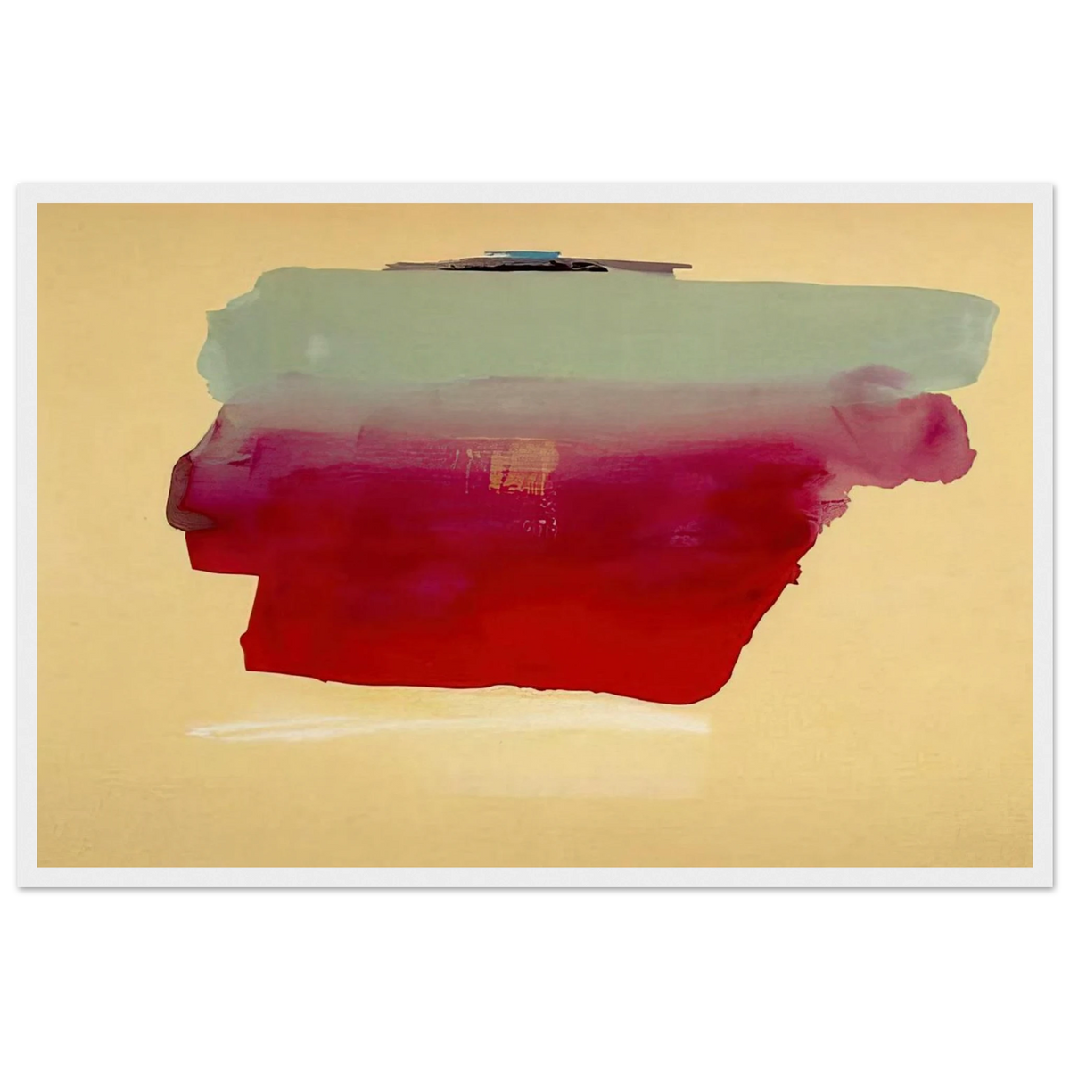 Robinson s Wrap - 1974 Framed Poster | Helen Frankenthaler Framed Prints Wall Art | Frankenthaler Helen