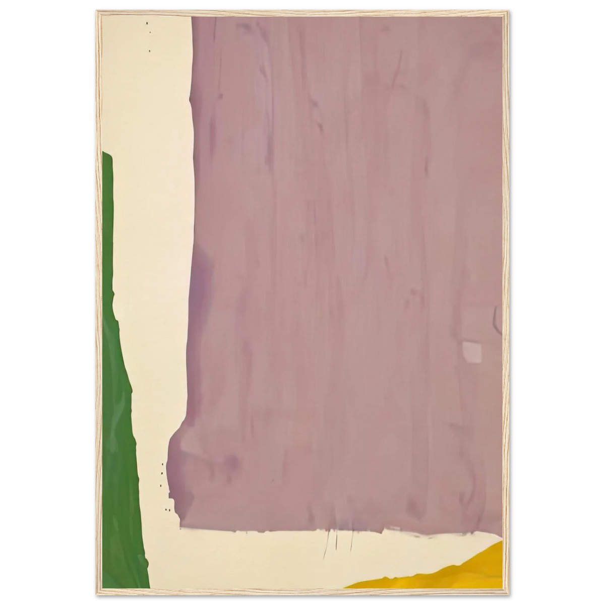 Mauve District, 1966- Framed Poster | Helen Frankenthaler Framed Prints Wall Art | Frankenthaler Helen