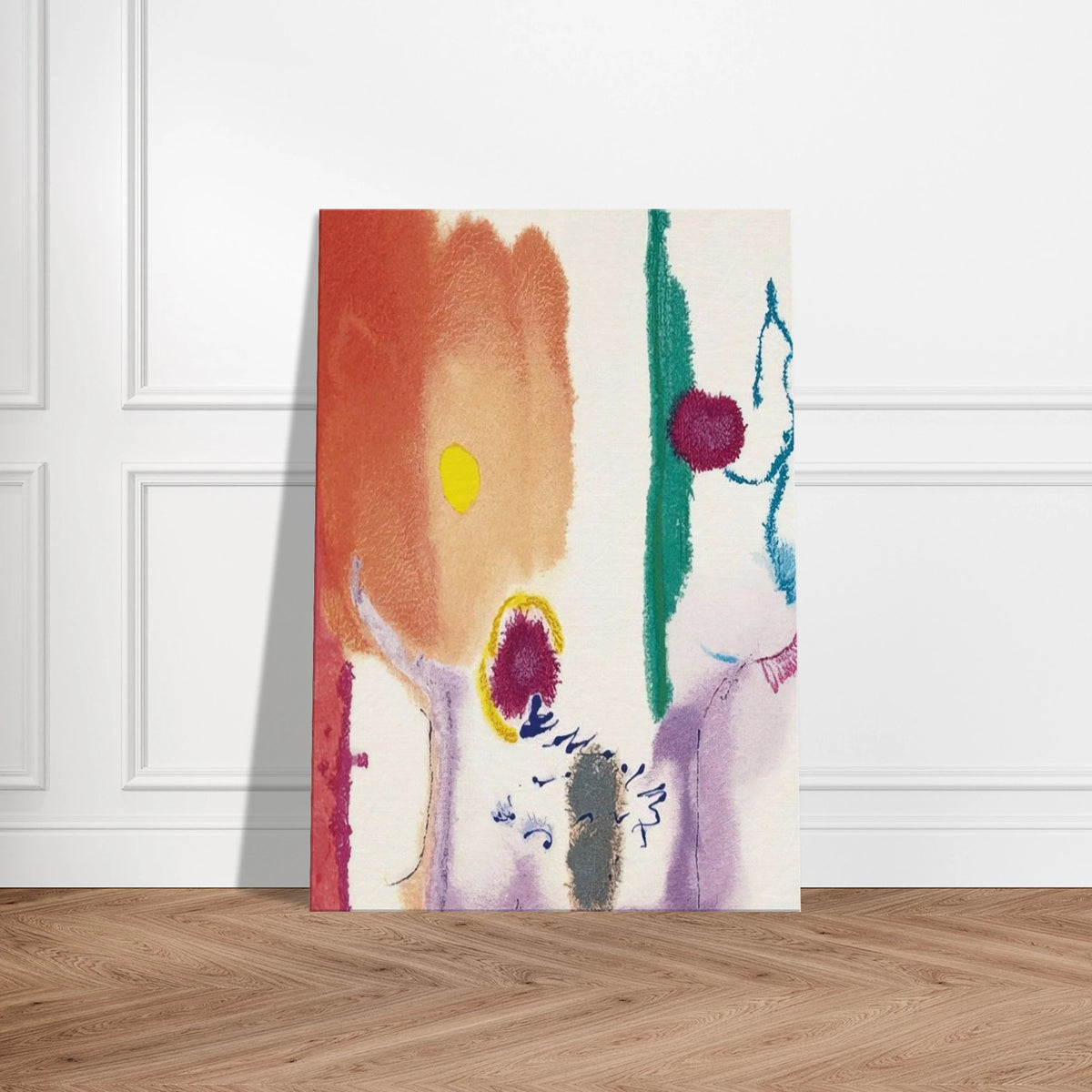 Beginnings - 2002 Canvas | Helen Frankenthaler Canvas | Frankenthaler Helen